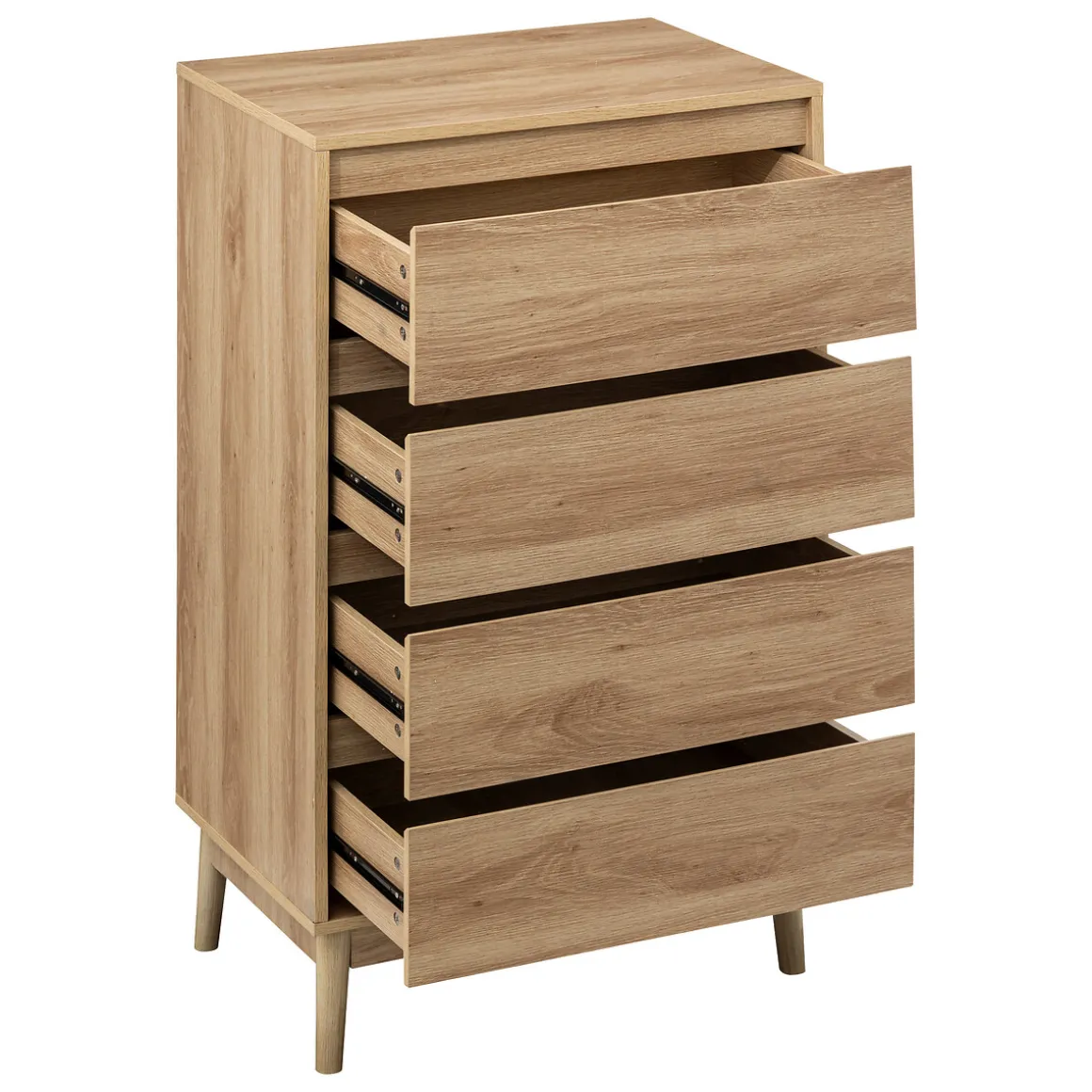 Cómoda Abana 4 Cajones Beige