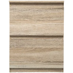 Cómoda de almacenaje DOLO beige con 2 cajones