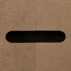 Cómoda de almacenaje DOLO marrón con 5 cajones