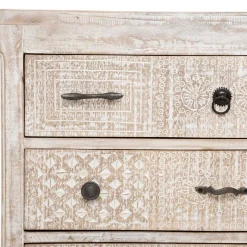 Cómoda De Madera Ajay 126x40x94Cm