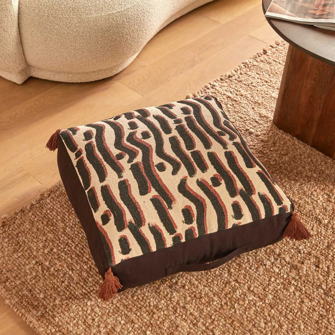 Cojin de suelo WONJA multicolor 48x48x14cm