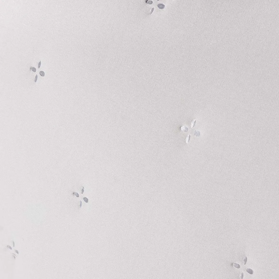 Cojín AMALFI gris con encaje 45x60cm