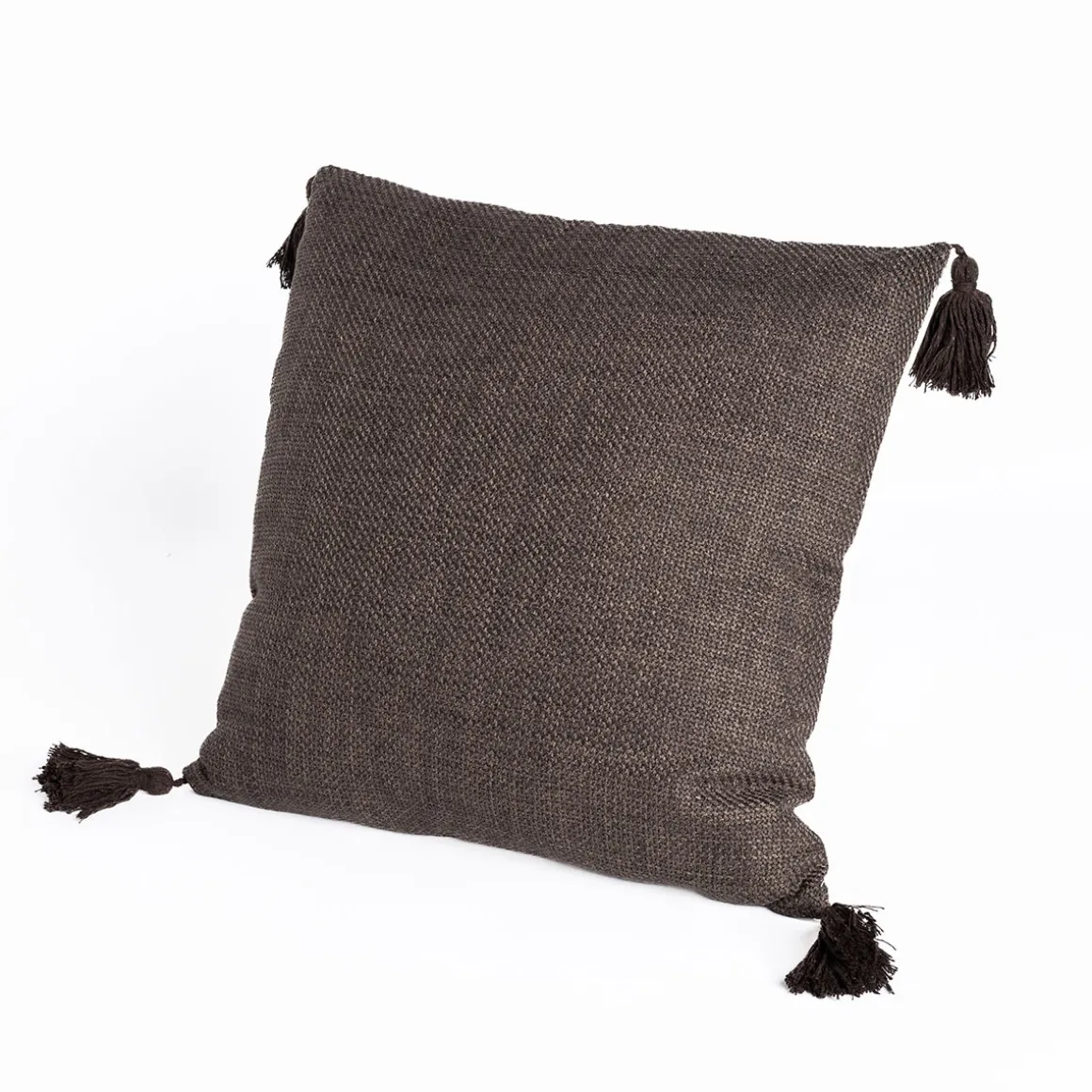 Cojín BEVERLY marrón 45x45cm