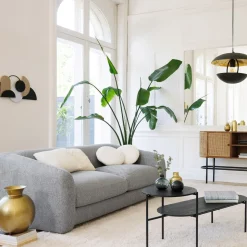 Cojín Bouclé Marfil 40cm