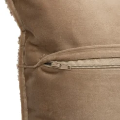 Cojín Bouclette Gris Pardo 45x45cm