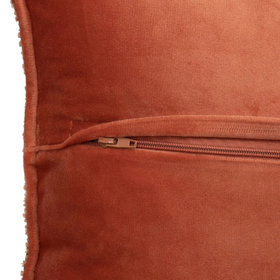 Cojín Bouclette Terracota 45x45cm