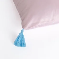 Cojín con pompones ZOE 40x40cm