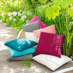 Cojín de exterior KORAI bordeaux