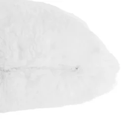 Cojín De Pelo Sintético Blanco 30x45Cm