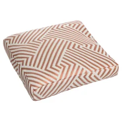 Cojín de suelo DEYO terracota 40x40cm