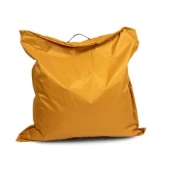 Cojín de suelo impermeable ocre 130cm
