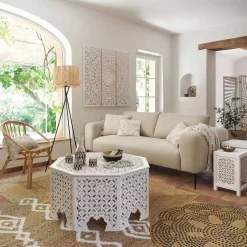 Cojín Idylle Folk De Macramé 30x50Cm