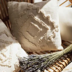 Cojín Inca Marfil 40x40Cm