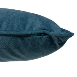 Cojín LILOU de tela azul oscuro