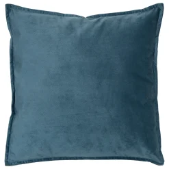 Cojín LILOU de tela azul oscuro