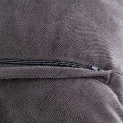 Cojín LILOU gris oscuro 55x55cm