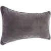 Cojín LILOU gris oscuro 30x50cm