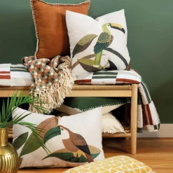 Cojín MALAKITE TUCANO 45x45cm