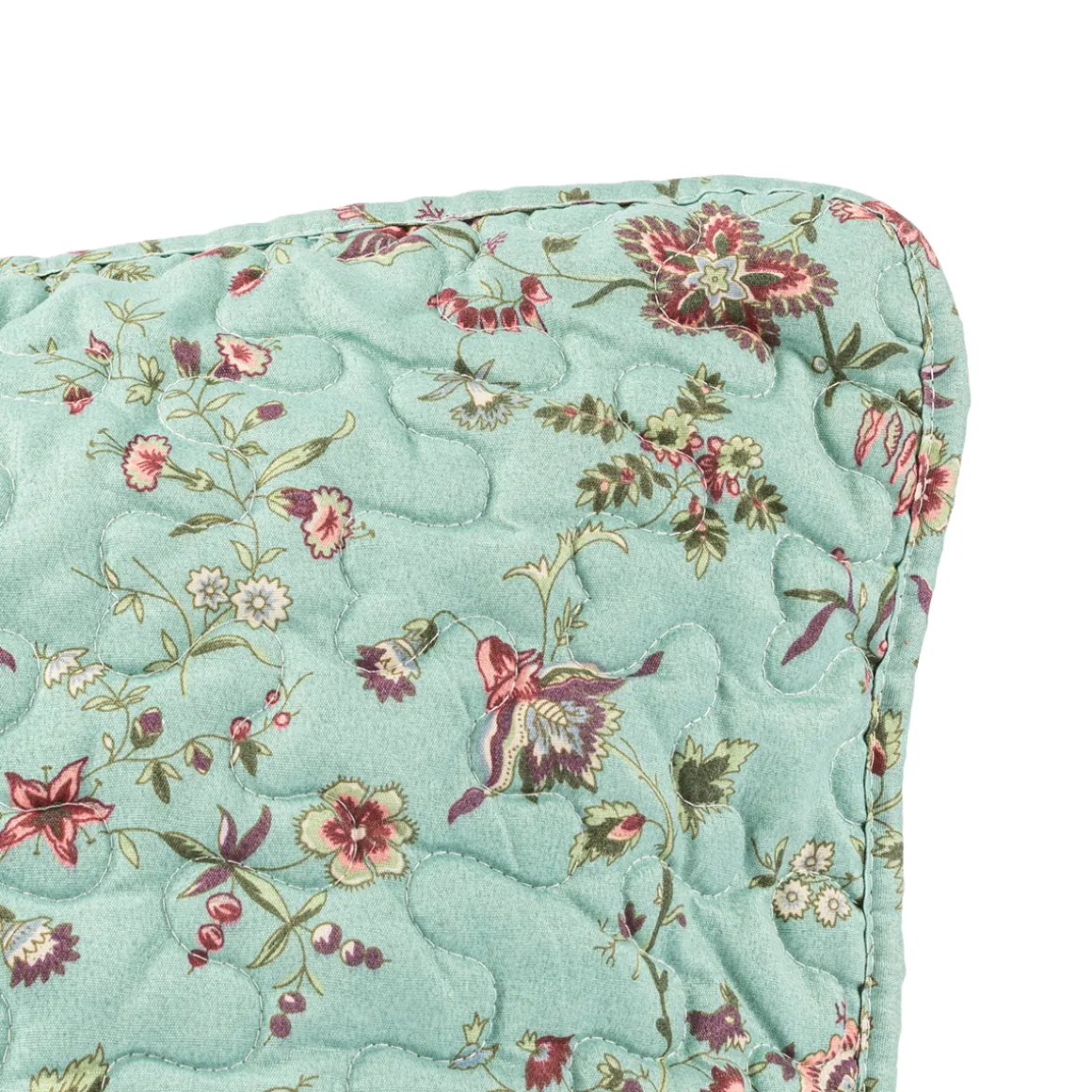 Cojín MANILA azul reversible 45x45Cm