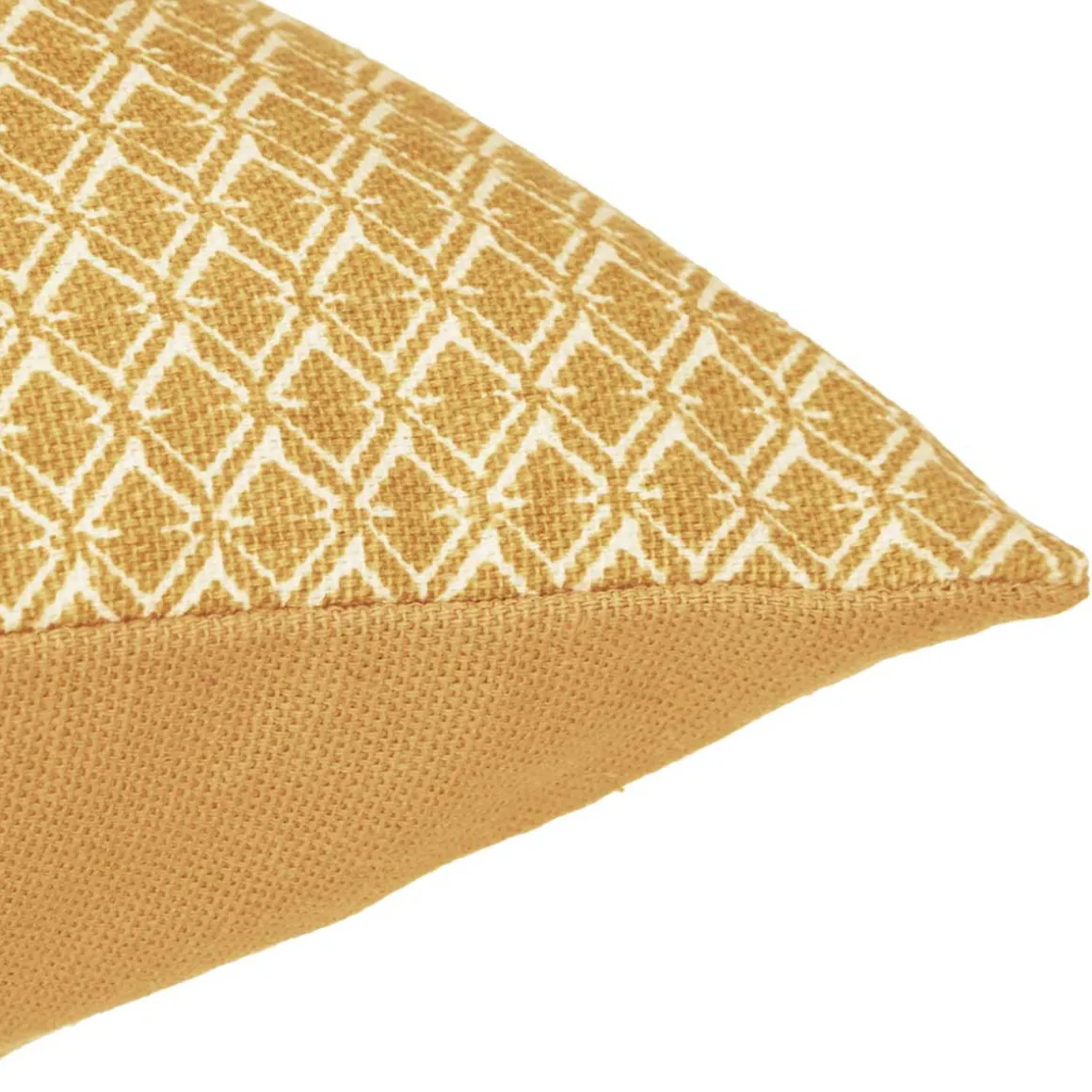 Cojín Otto Ocre Decorado 30x50Cm