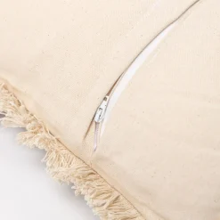 Cojín palmera beige 45x45cm