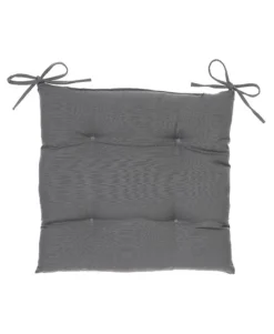 Cojín para silla exterior KORAI 4 puntos gris