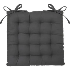 Cojín Para Silla Gris Oscuro 38x38Cm