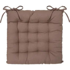 Cojín Para Silla Gris Pardo 38x38Cm
