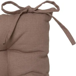 Cojín Para Silla Gris Pardo 38x38Cm