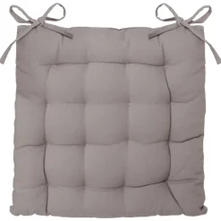 Cojín Para Silla Gris 38x38Cm