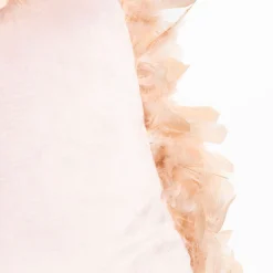 Cojín rosa claro de terciopelo 40x40cm