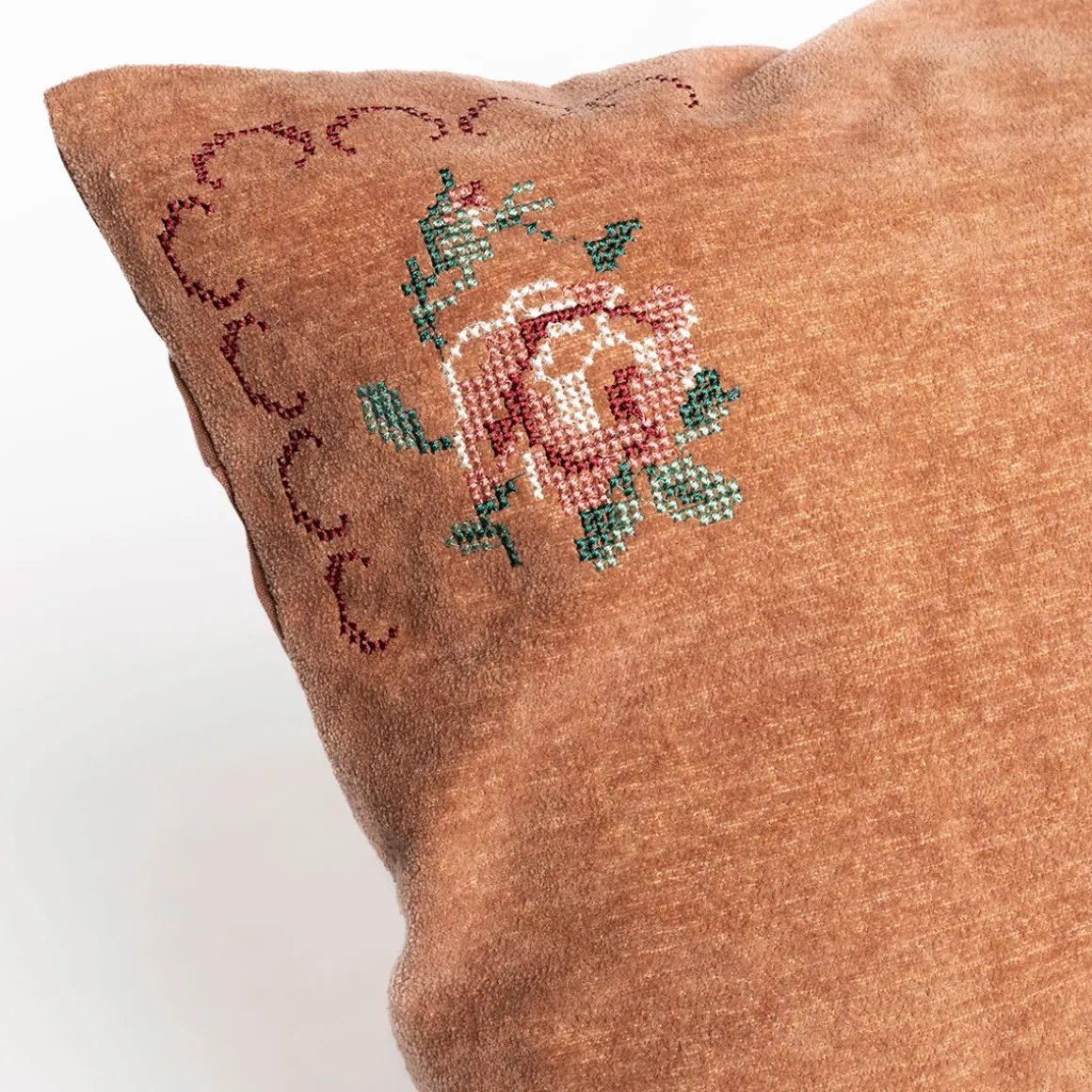 Cojín rosa ROSE 50x50cm