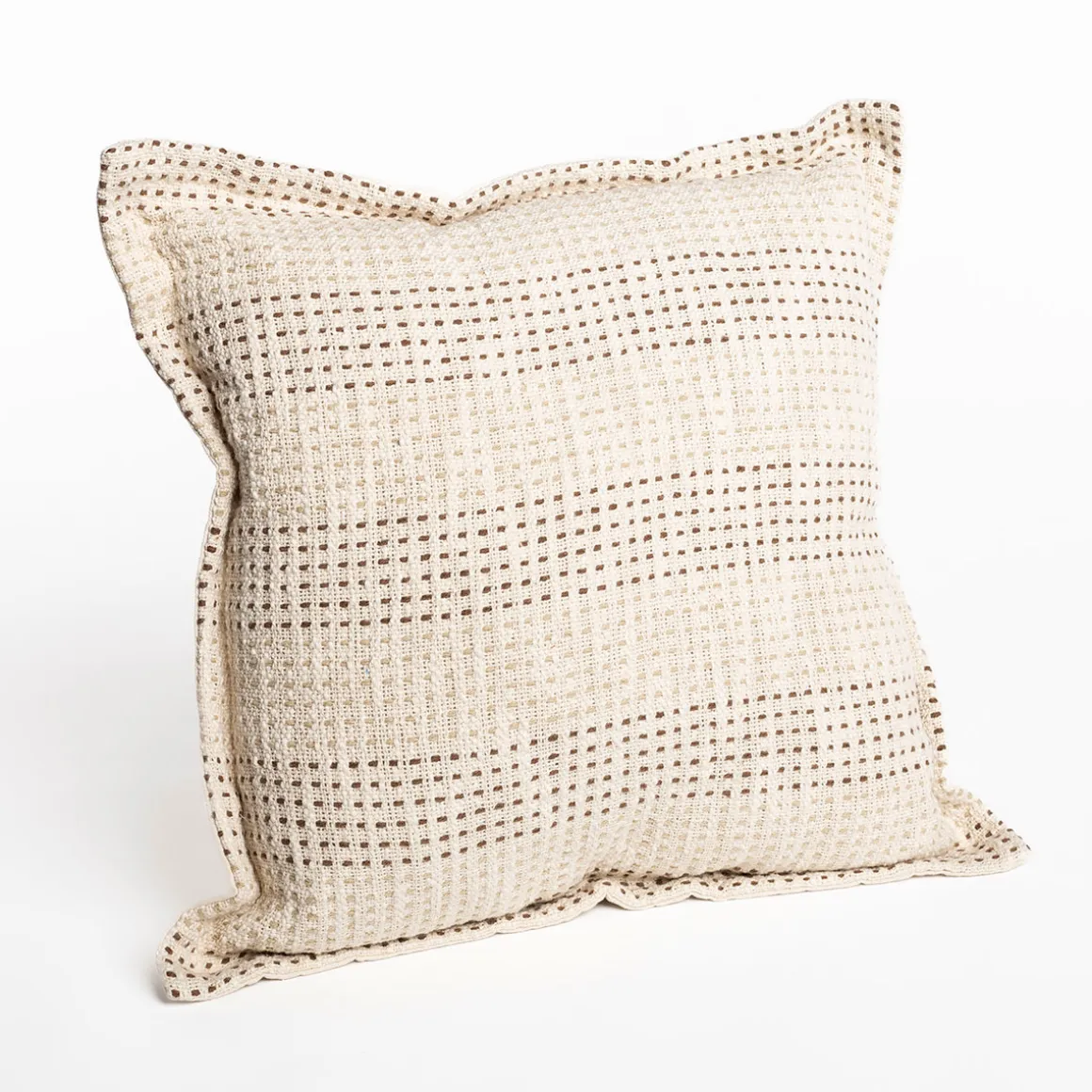 Cojín STITCH beige 45x45cm