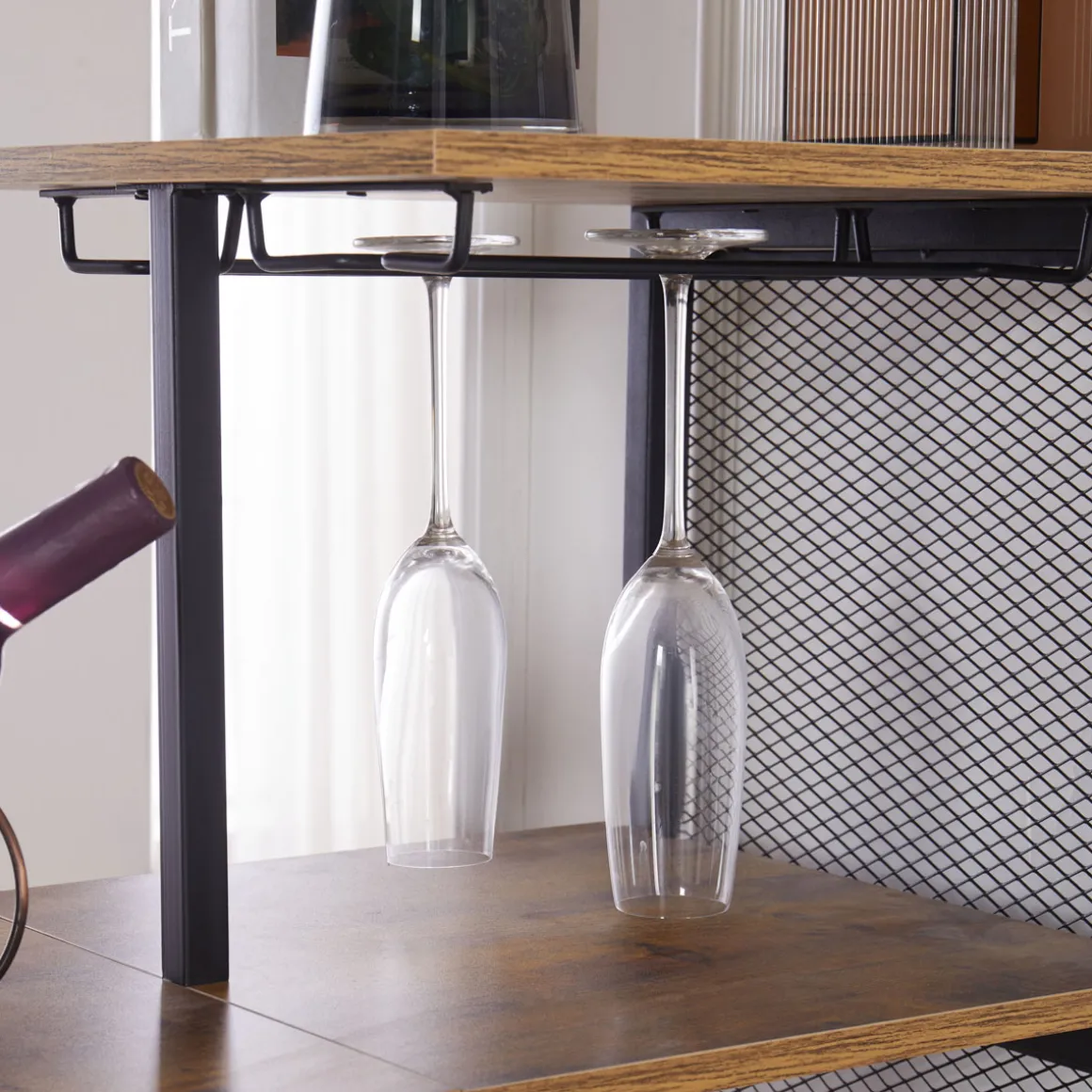 Cojunto de bar DAHLIA mesa y 2 taburetes