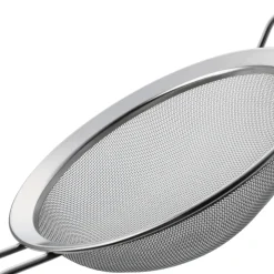 Colador Metálico Con Mango Plástico 12Cm