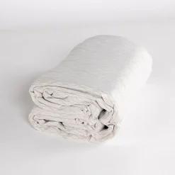 Colcha Rombos Blanca 240x260Cm