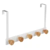 Colgador De Puerta C/5 Ganchos