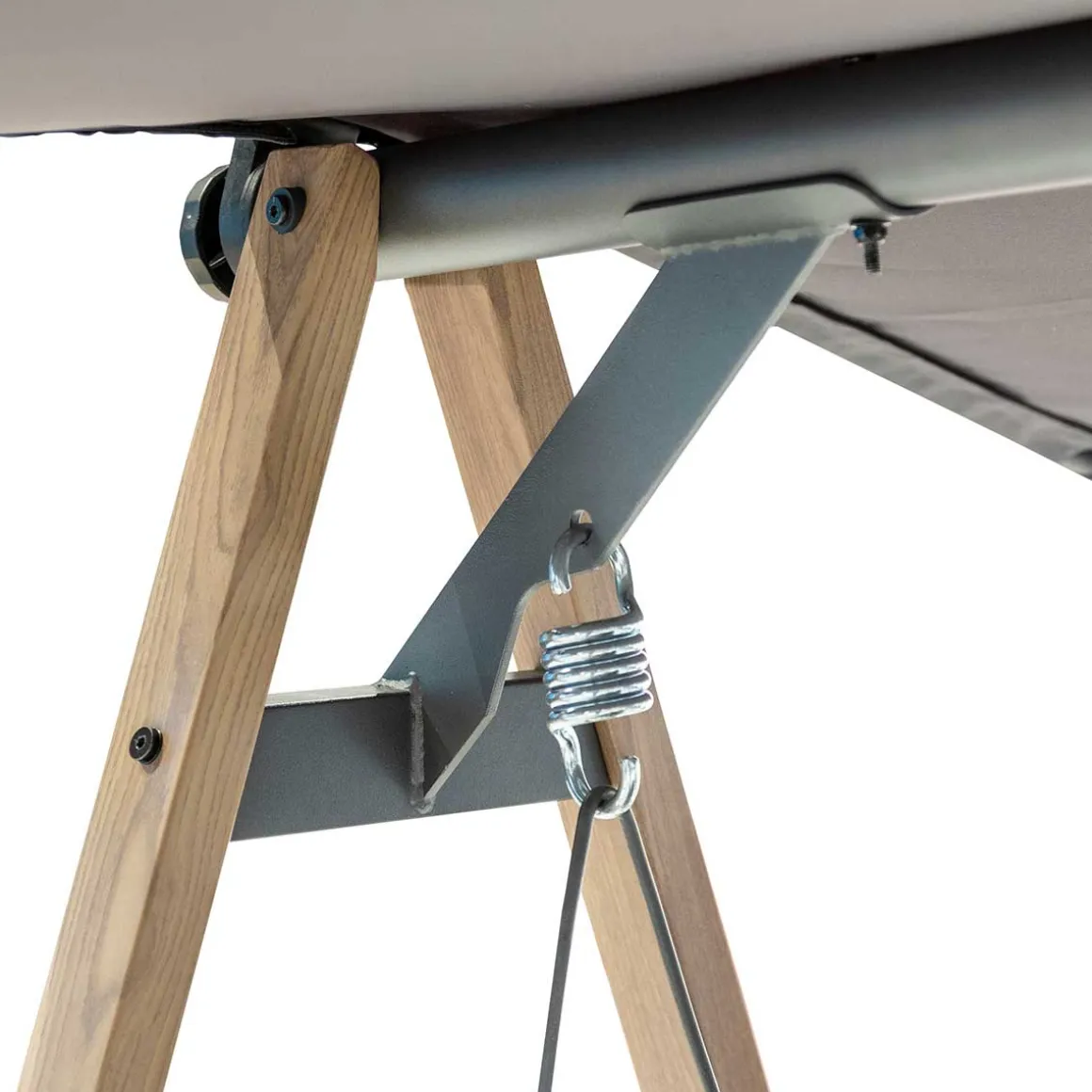 Columpio SOLY HONEY gris oscuro 3 plazas