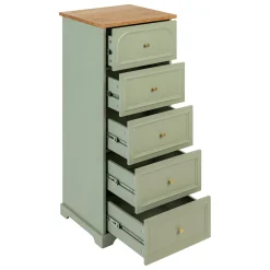 Comoda con 5 cajones MOHEA CELADON