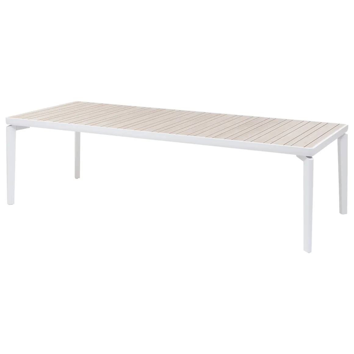 Conjunto de mesa fija IBAIA y 6 sillas PIAZZA