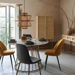 Consola RAYO beige con 3 cajones