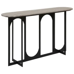 Consola TUSCO negra 140cm