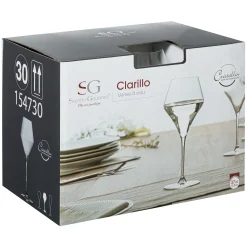 Copa De Agua Clarillo De Vidrio 37cl