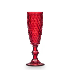 Copa De Champán Diamante Rojo 17.5cl