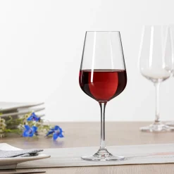 Copa de vino LENA de vidrio cristalino 36cl