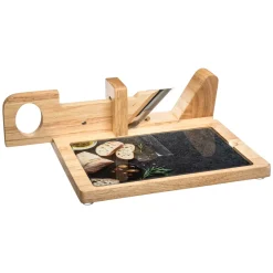 Cortadora Charcutería Con Tabla Madera