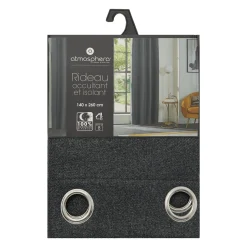 Cortina Aislante Azul 140x260Cm