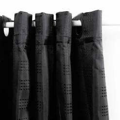 Cortina De Ducha Negra 180x200cm