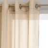 Cortina Efecto Rayas Beige 140x240Cm