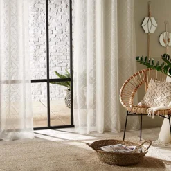 Cortina Etnik Blanca 140x240Cm